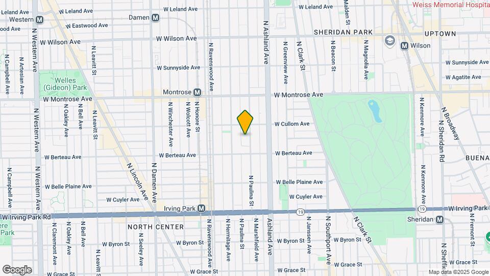 4232 N Paulina St, Unit M02B Map and Location Details