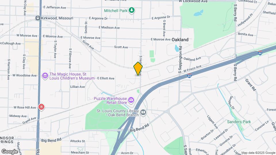 491 S Holmes Ave Map and Location Details