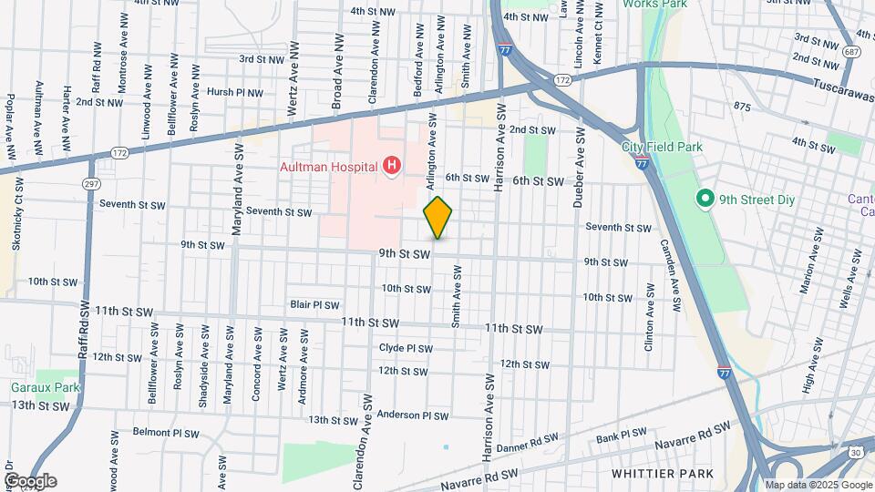 806 Arlington Ave NW Map and Location Details
