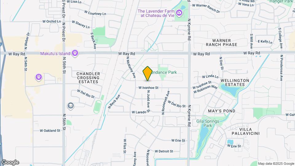 6321 W Linda Ln Map and Location Details