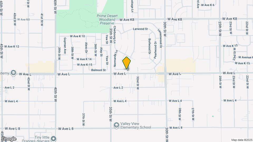 42807 Sachs Dr Map and Location Details