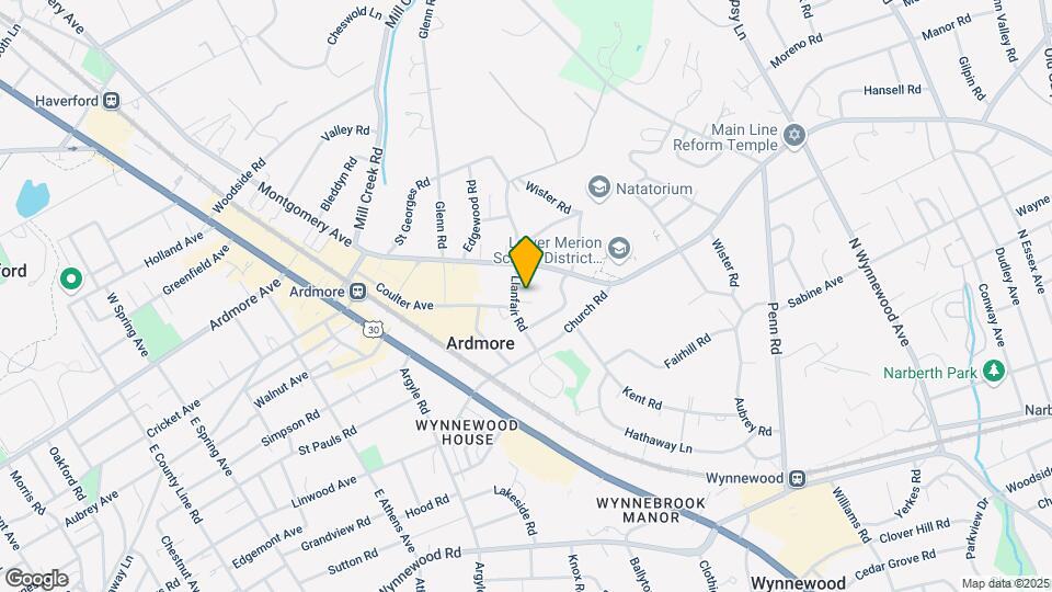 53 Llanfair Rd Mapa y Detalles de la Ubicación