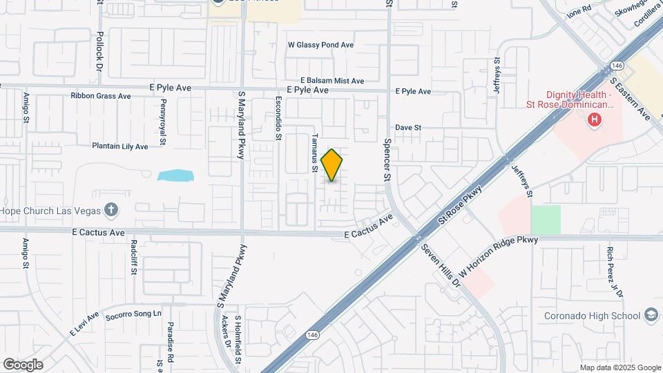 1543 Stone Valley Ave Map and Location Details