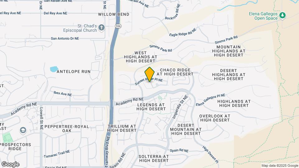 6411 Consuelo Point St NE Map and Location Details