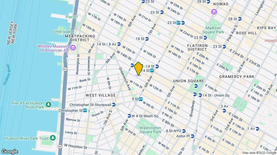 137 W 12th St Map and Location Details