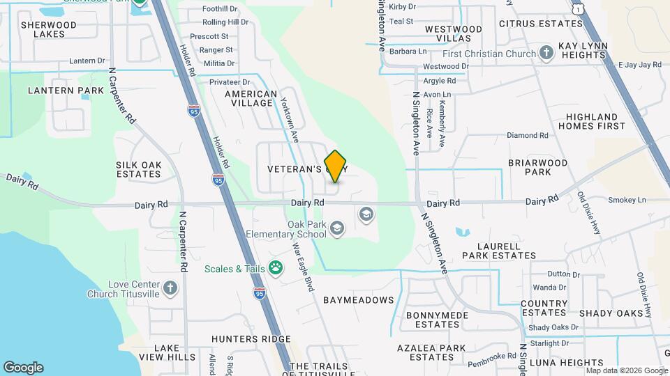 1530 E Powder Horn Rd Map and Location Details