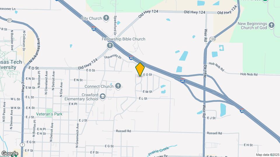 1405 University Dr Map and Location Details