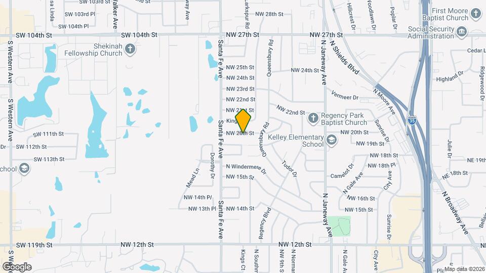 1024 NW 20th St Map and Location Details