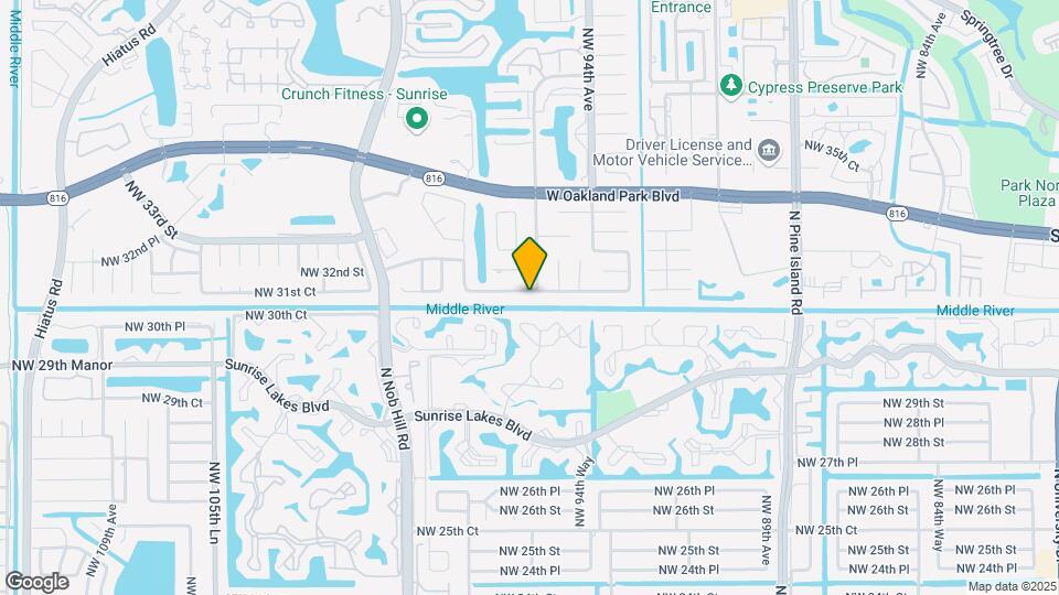 9510 NW 31st Pl Mapa y Detalles de la Ubicación