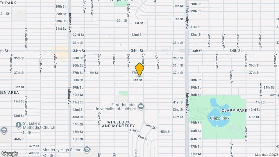 2806 38th St Map and Location Details