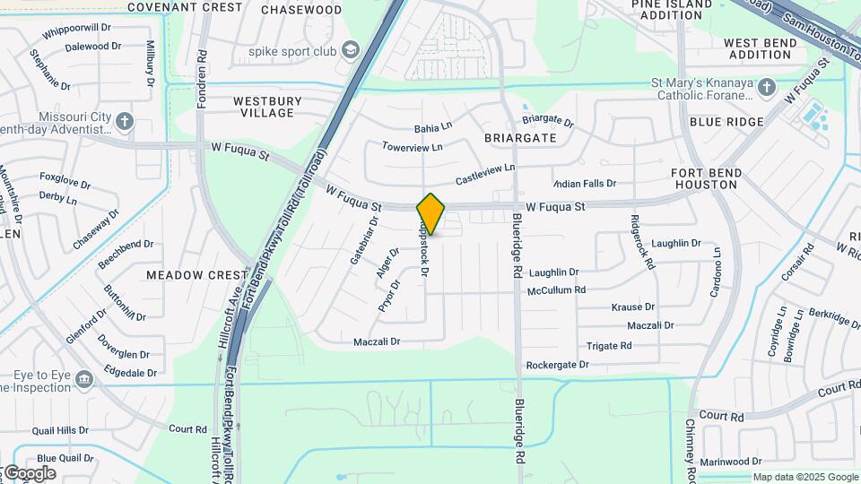 15803 Ruppstock Dr Map and Location Details