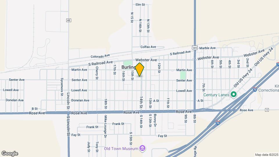 403 14th St, Unit 1 Map and Location Details
