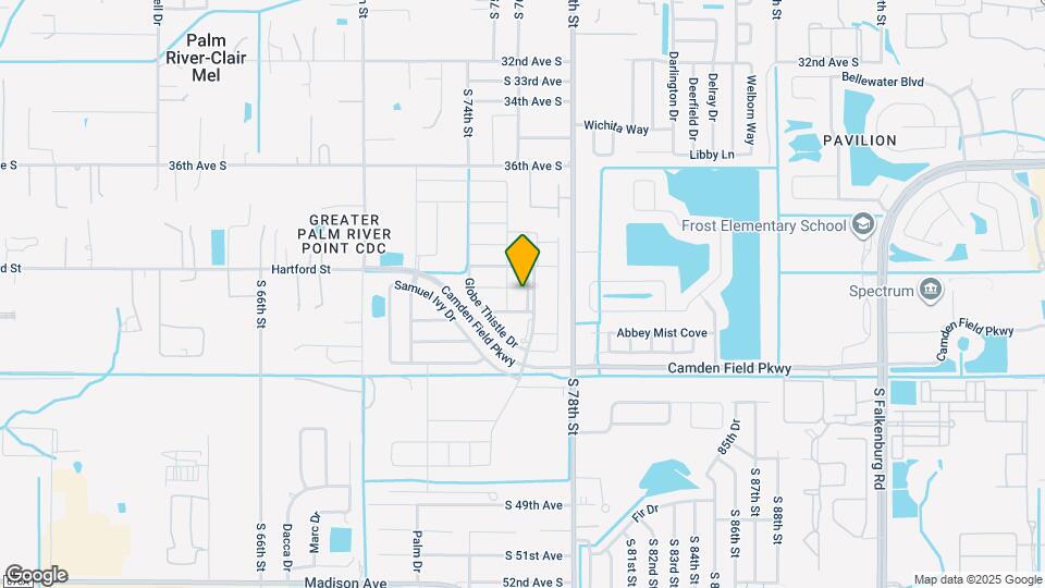 4105 Wild Senna Blvd Map and Location Details