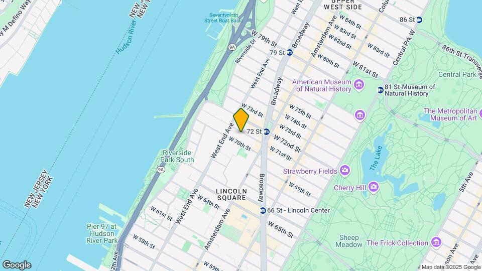248 W 71st St Map and Location Details