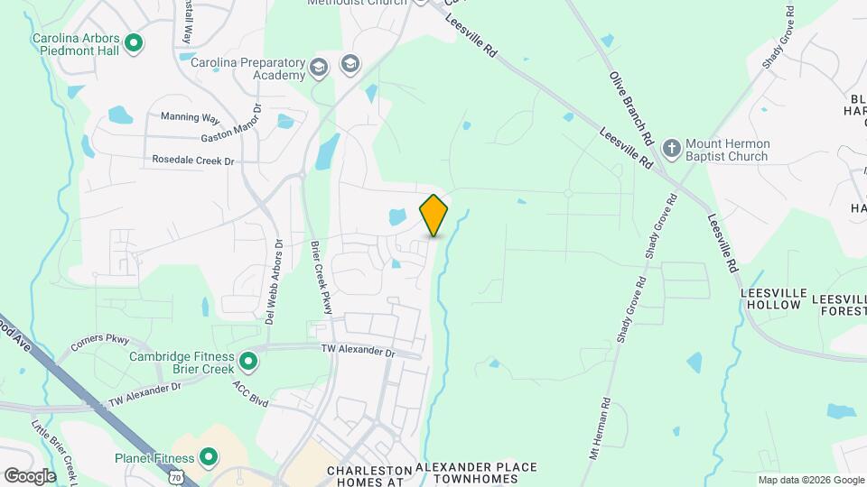 1035 Falling Rock Pl Map and Location Details