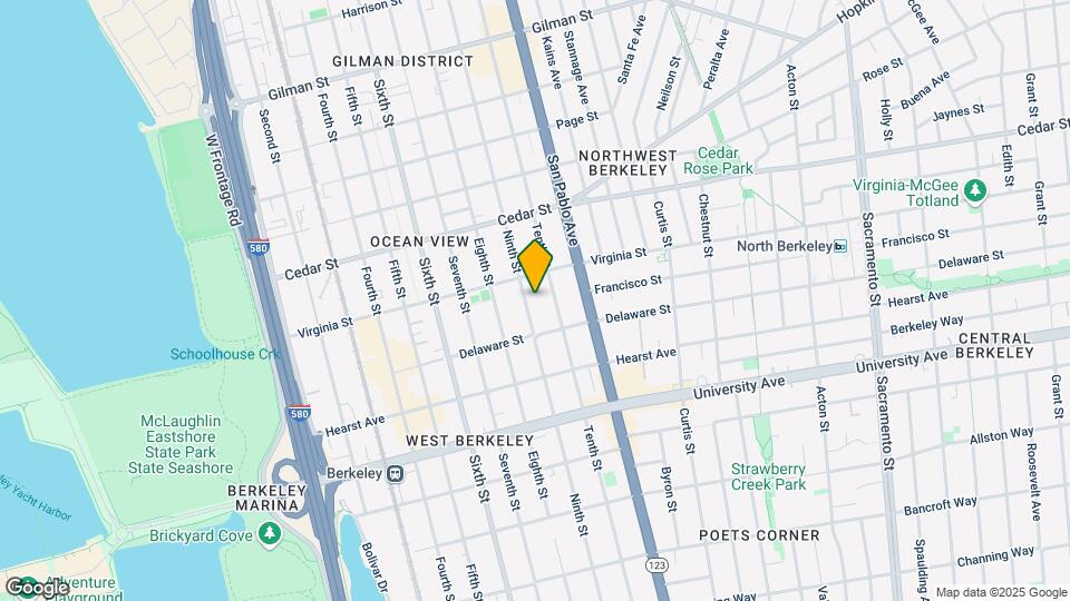 1721 9th St Mapa y Detalles de la Ubicación