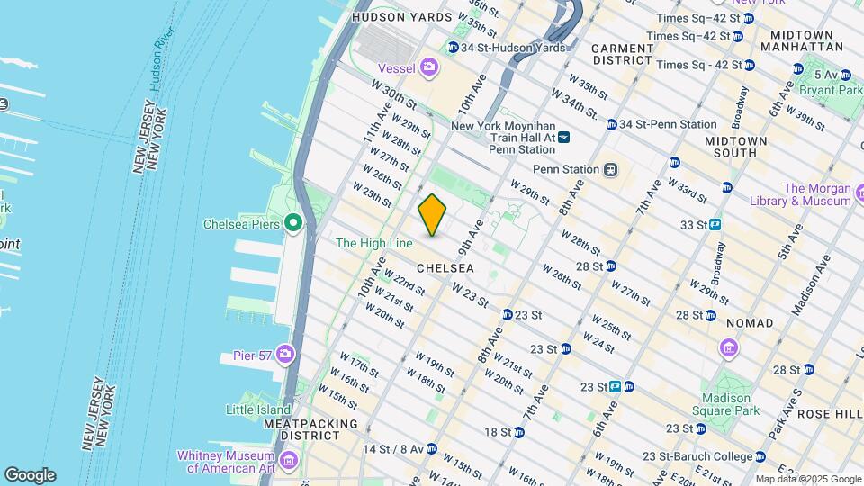 429 W 24 St Map and Location Details