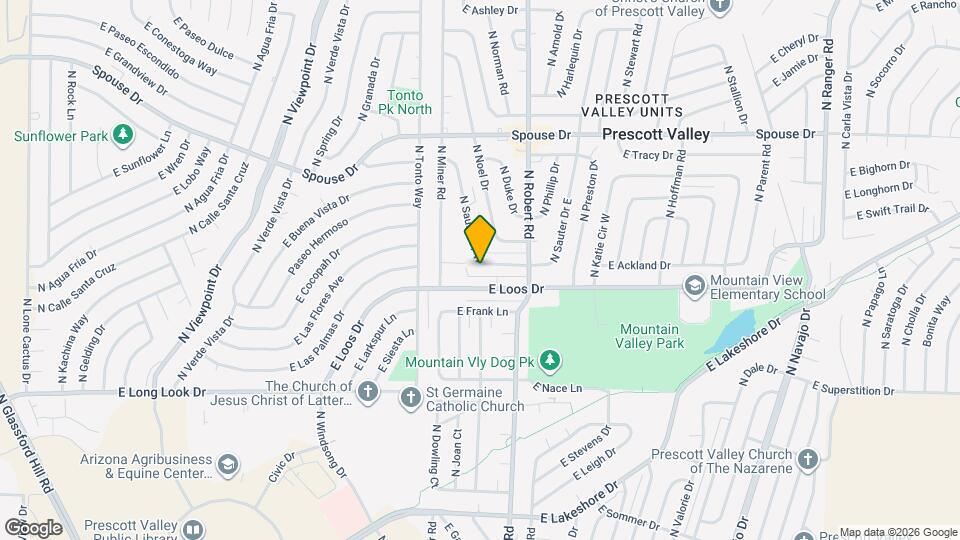 4348 N Sauter Dr W Map and Location Details