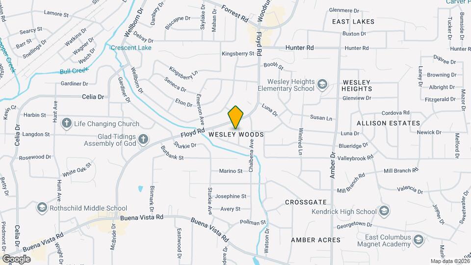 1423 Hagan Dr Mapa y Detalles de la Ubicación
