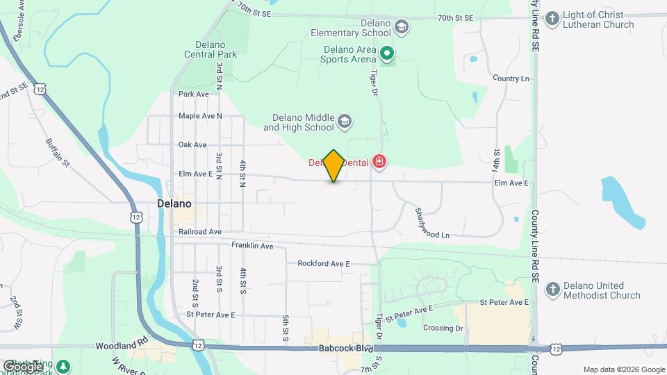 553 Elm Ave E Map and Location Details