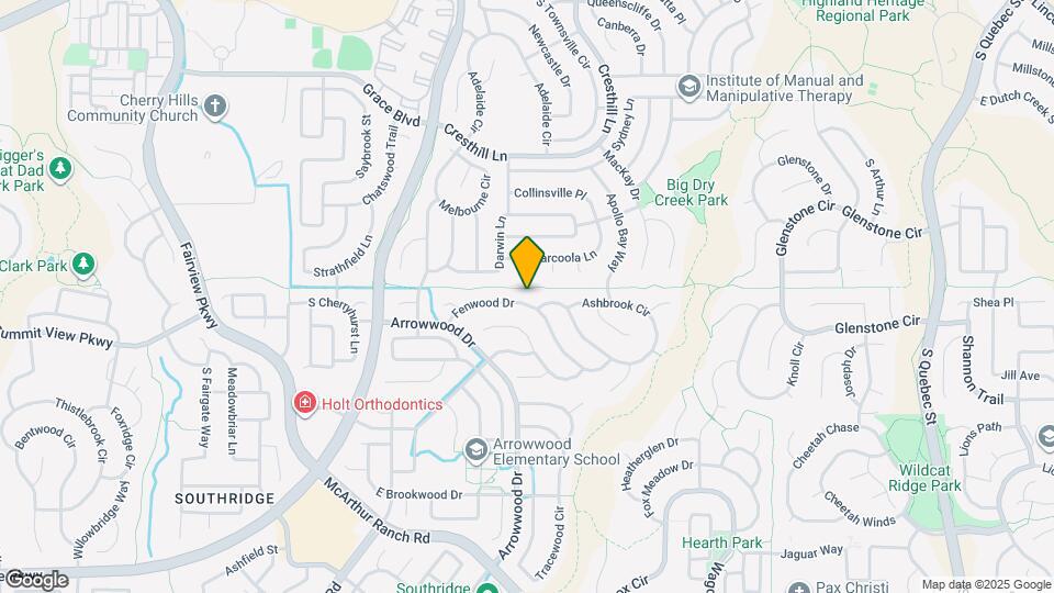 4795 Fenwood Dr Map and Location Details