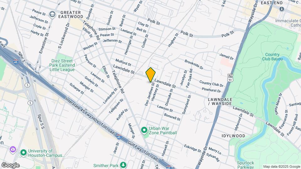 1218 Des Jardines St Map and Location Details