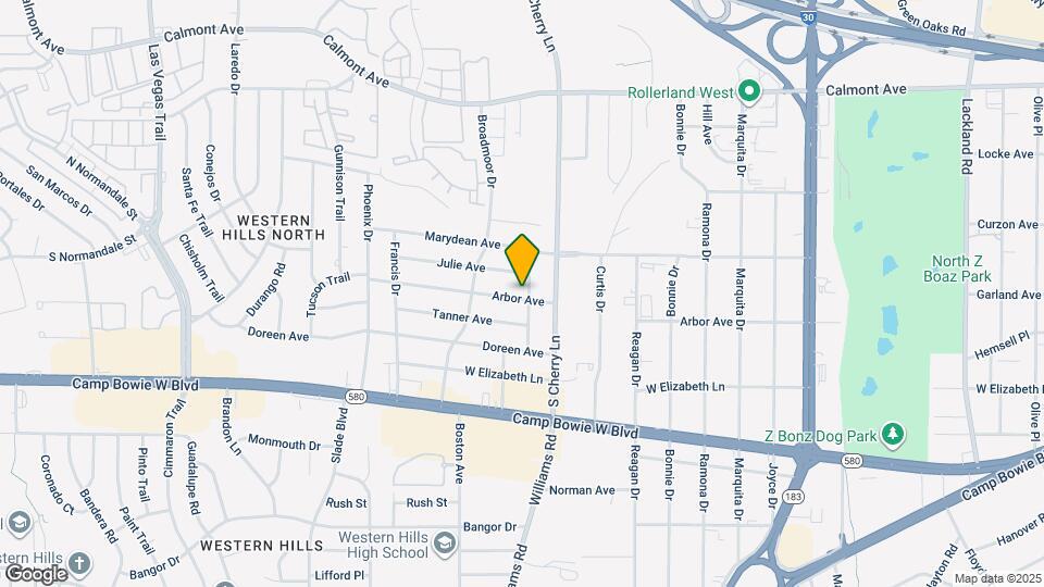 8000 Arbor Ave Mapa y Detalles de la Ubicación