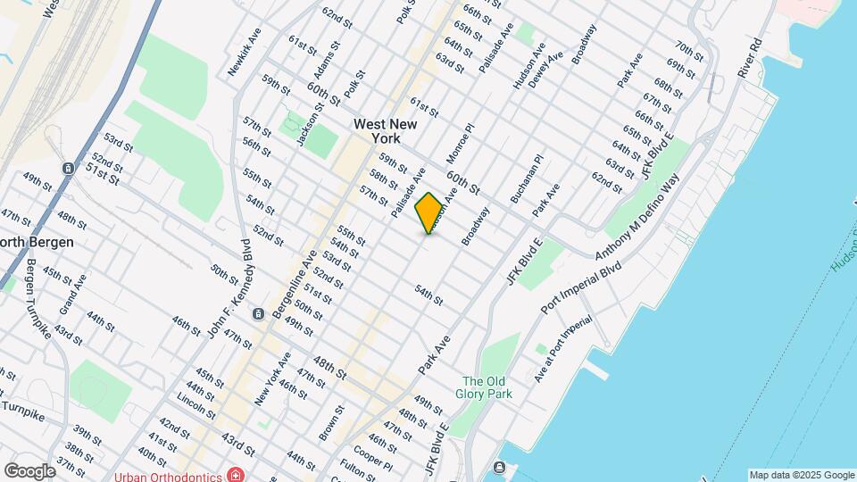 5608 Hudson Ave Mapa y Detalles de la Ubicación