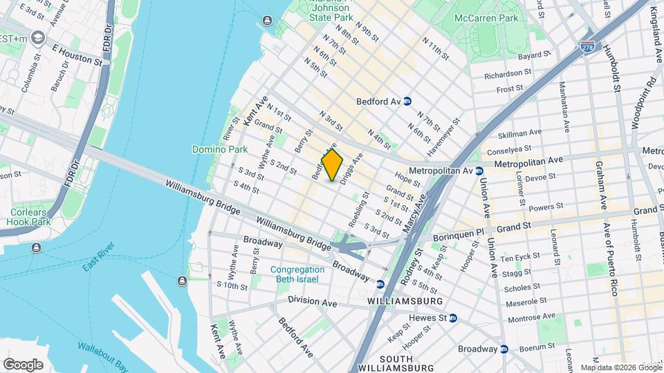 167 S 2nd St Map and Location Details