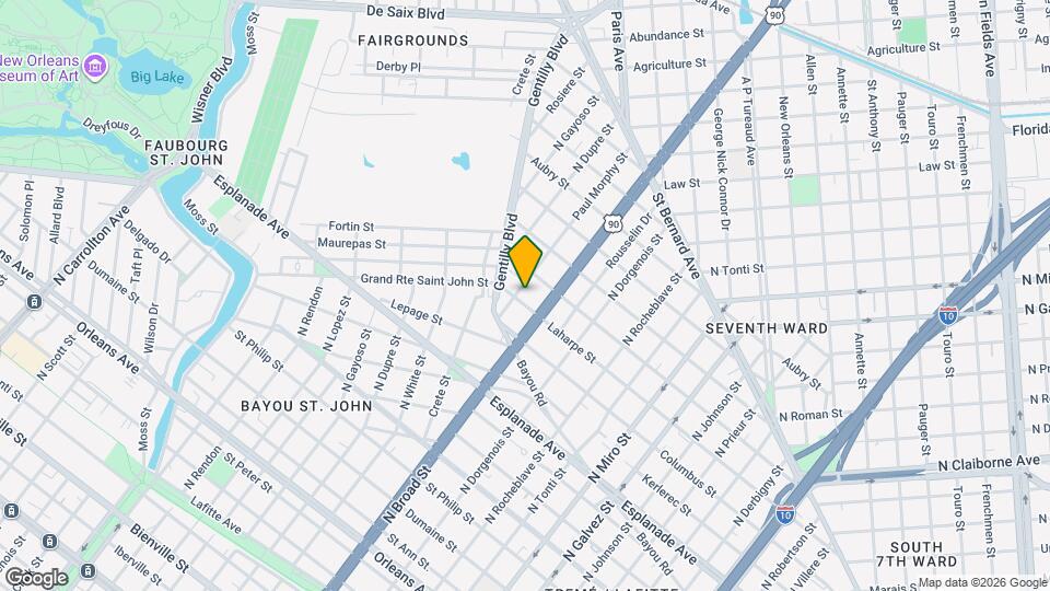 2627 Laharpe St Map and Location Details