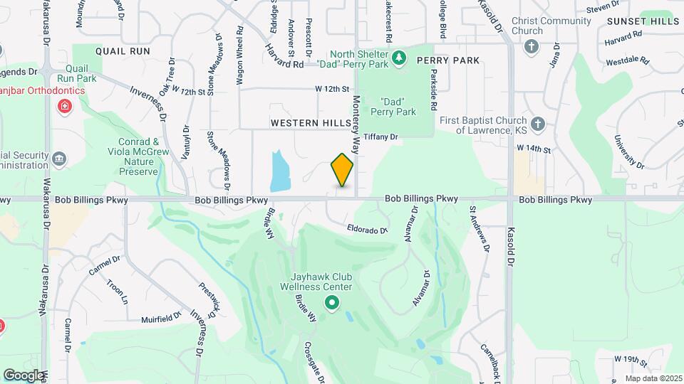 3908 Bob Billings Pkwy Map and Location Details