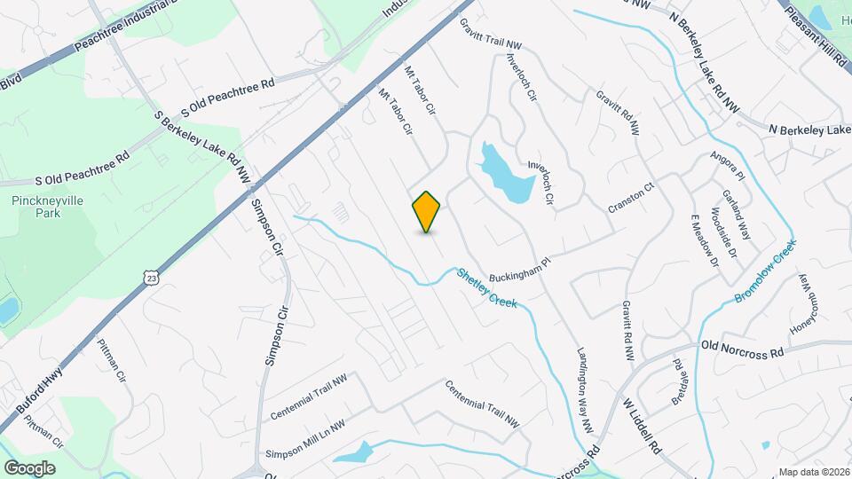 2760 Blarney Way NW Map and Location Details