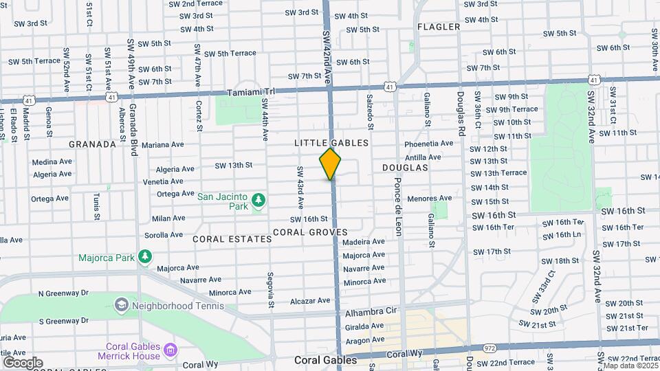 1360 SW 42nd Ave Mapa y Detalles de la Ubicación
