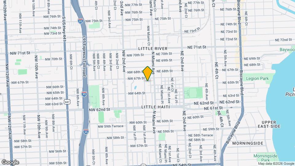 42 NW 66th St Map and Location Details