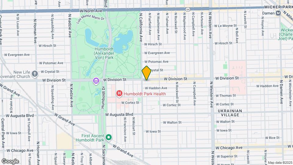 2745 W Division St, Unit 2 Mapa y Detalles de la Ubicación