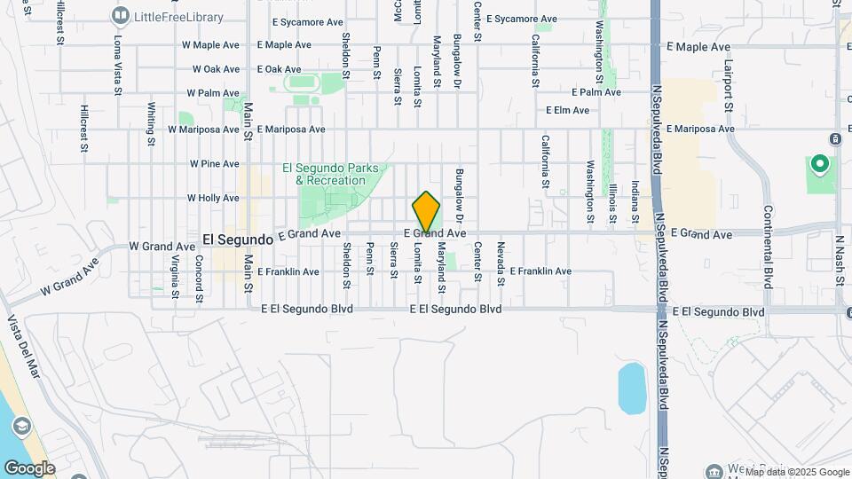 810 E Grand Ave Mapa y Detalles de la Ubicación