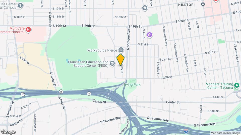 2332 S Ferry St Map and Location Details