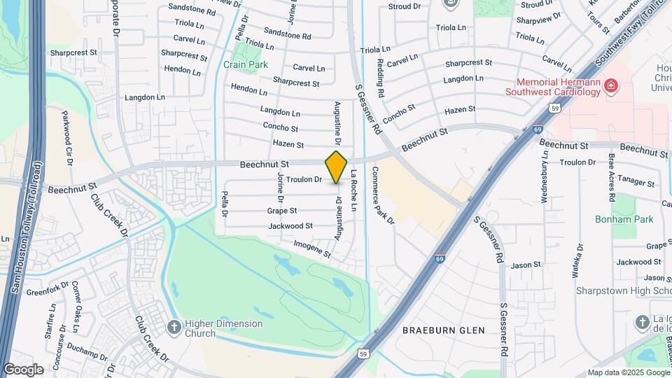 8802 Tanager St Map and Location Details