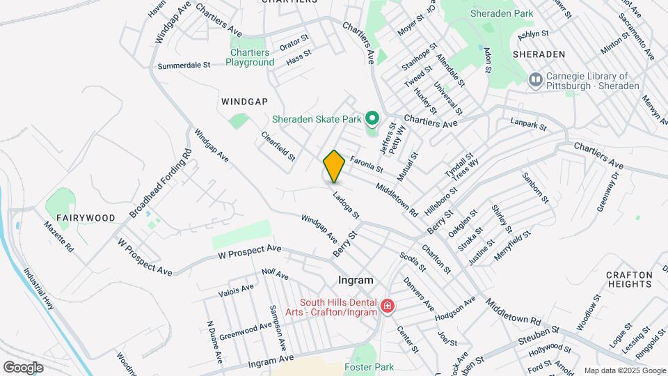 3246 Ladoga St Map and Location Details