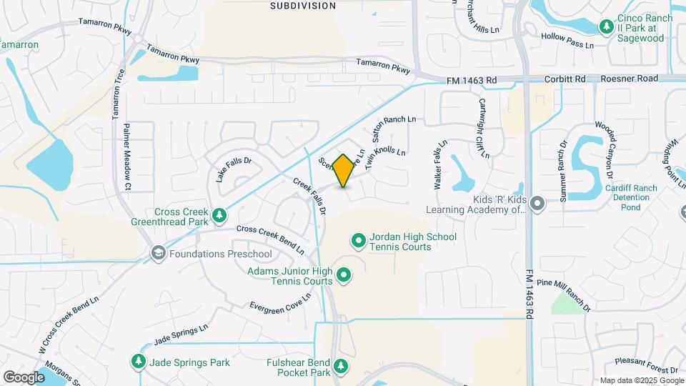 28115 Castle Park Ln Mapa y Detalles de la Ubicación