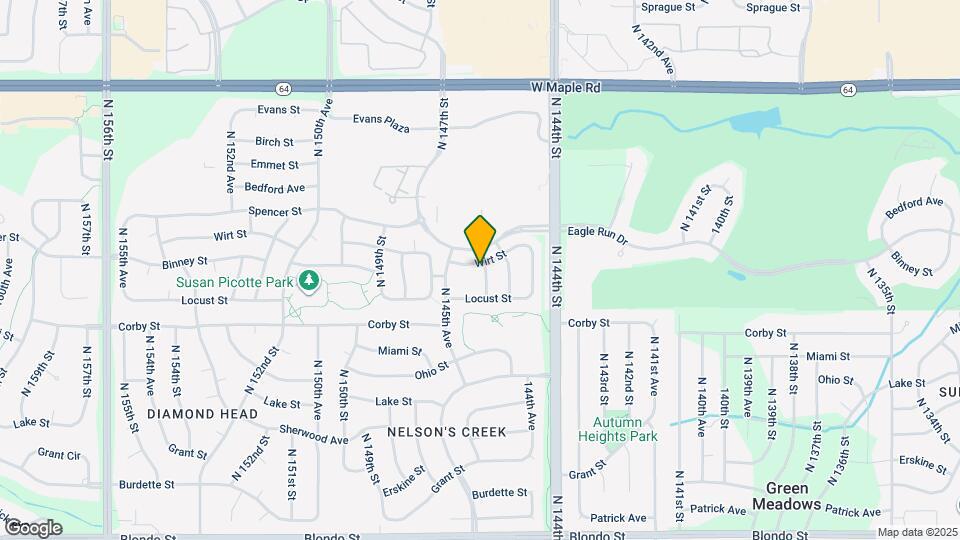 14505 Wirt St Map and Location Details