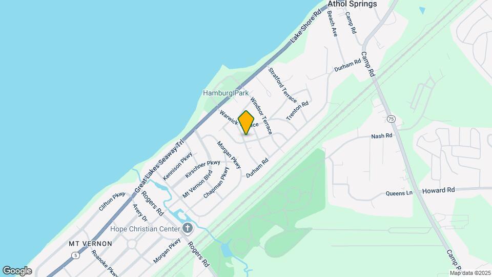 4539 Exeter Ter Map and Location Details