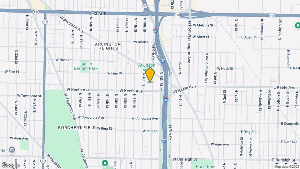 3527 N 9th St-Unit -lower 3527 Map and Location Details