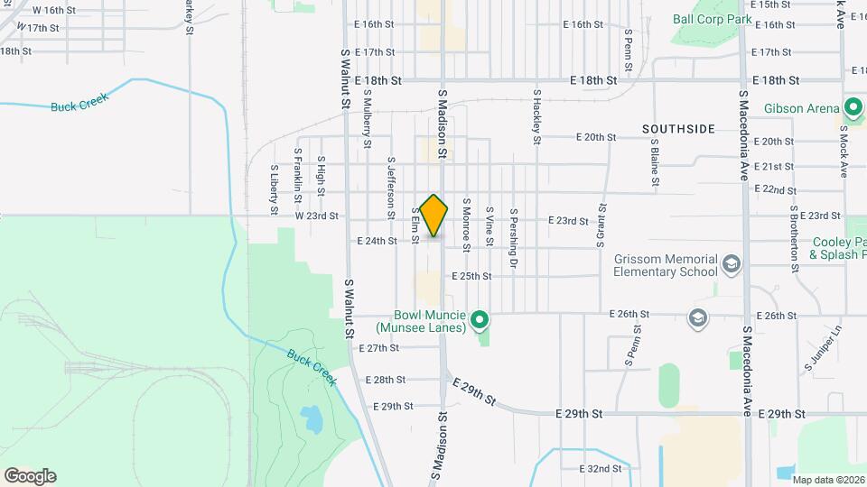 3101-3105 S Madison St Map and Location Details