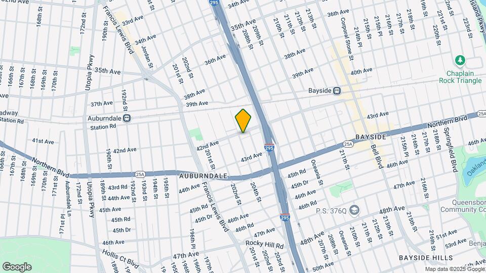 42-03 204th St Map and Location Details