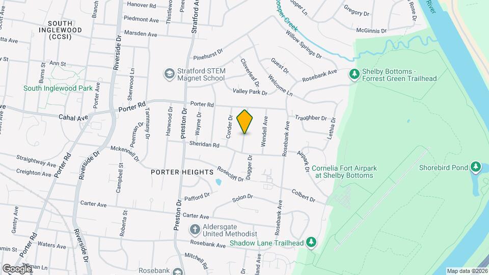 1523 Dugger Dr Mapa y Detalles de la Ubicación