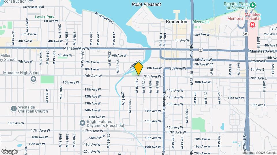 1715 9th Ave W Map and Location Details