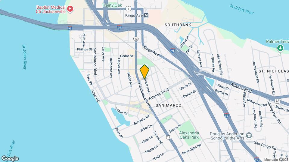 1810 Thacker Ave Map and Location Details