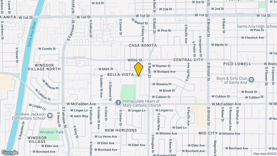 710 S Townsend St Map and Location Details