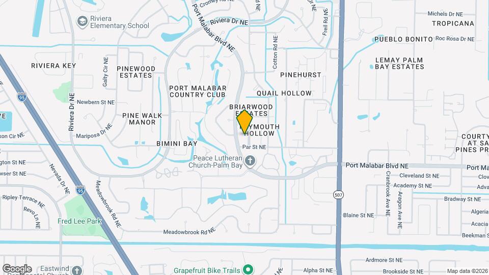 920 Briarwood Blvd NE Map and Location Details